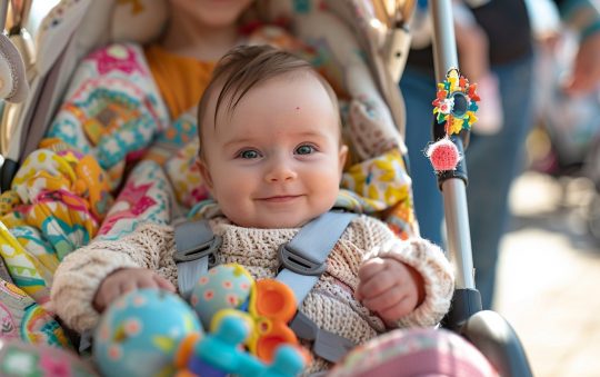 Développement bébé : la clé en poussette pour favoriser son épanouissement