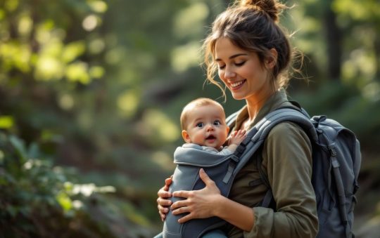 Partez à l’aventure avec bébé grâce à nos porte-bébés spécial randonnée