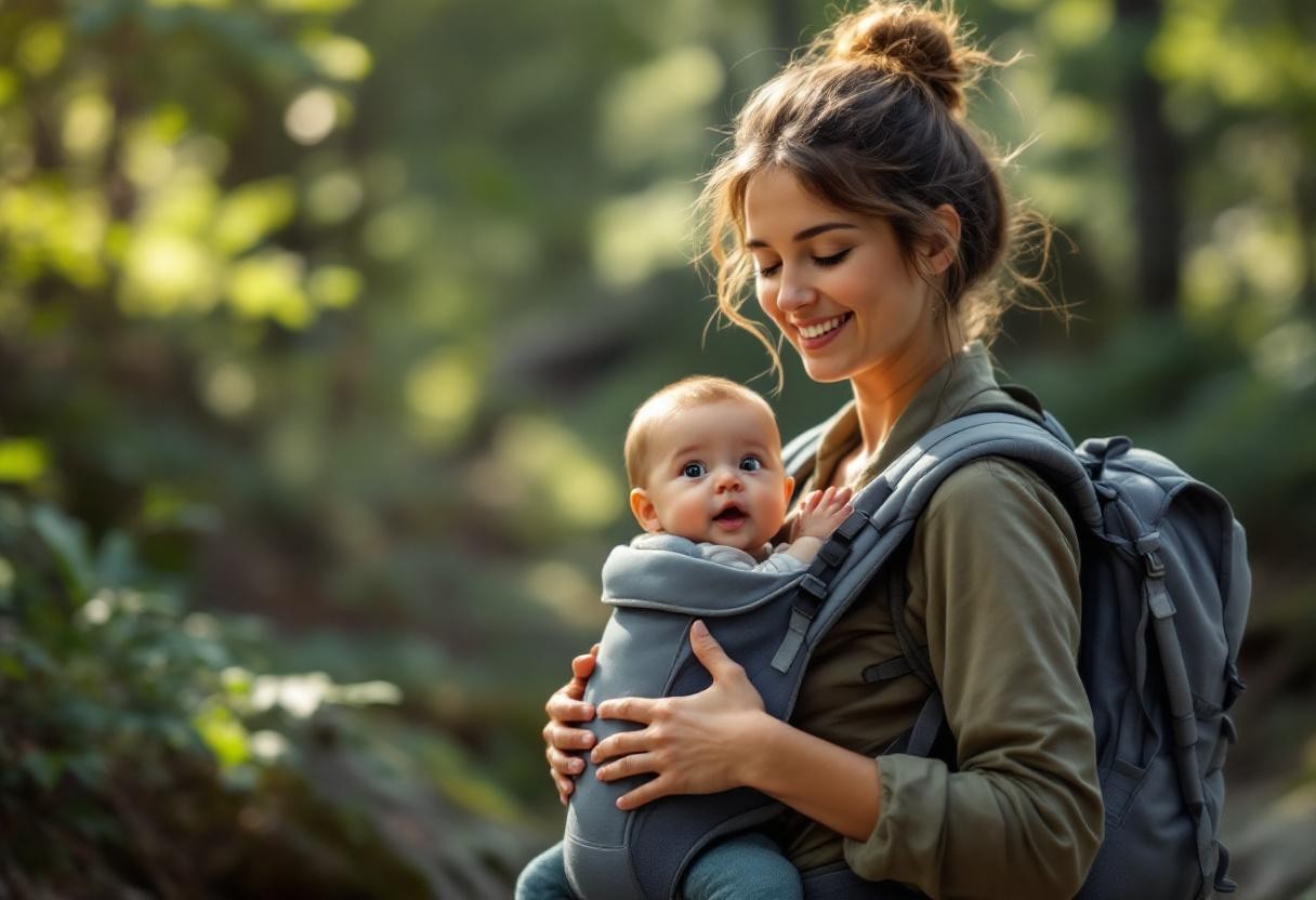 Partez à l’aventure avec bébé grâce à nos porte-bébés spécial randonnée