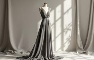 L’art de la simplicité sophistiquée : focus sur la robe trapèze longue en version monochrome