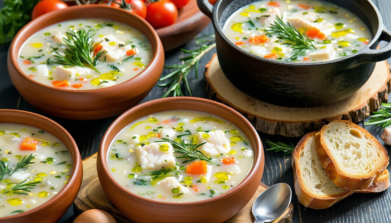 découvrez nos meilleures recettes de soupes et veloutés à la morue : des idées savoureuses et faciles pour sublimer ce poisson délicat, idéales pour réchauffer vos repas d'hiver.