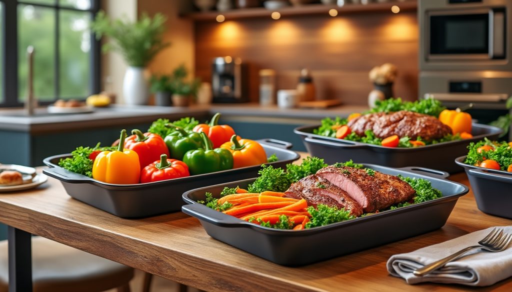 découvrez nos bacs gn pratiques pour une mise en place « service » professionnelle à la maison. optimisez votre organisation et facilitez le dressage de vos plats comme un chef !