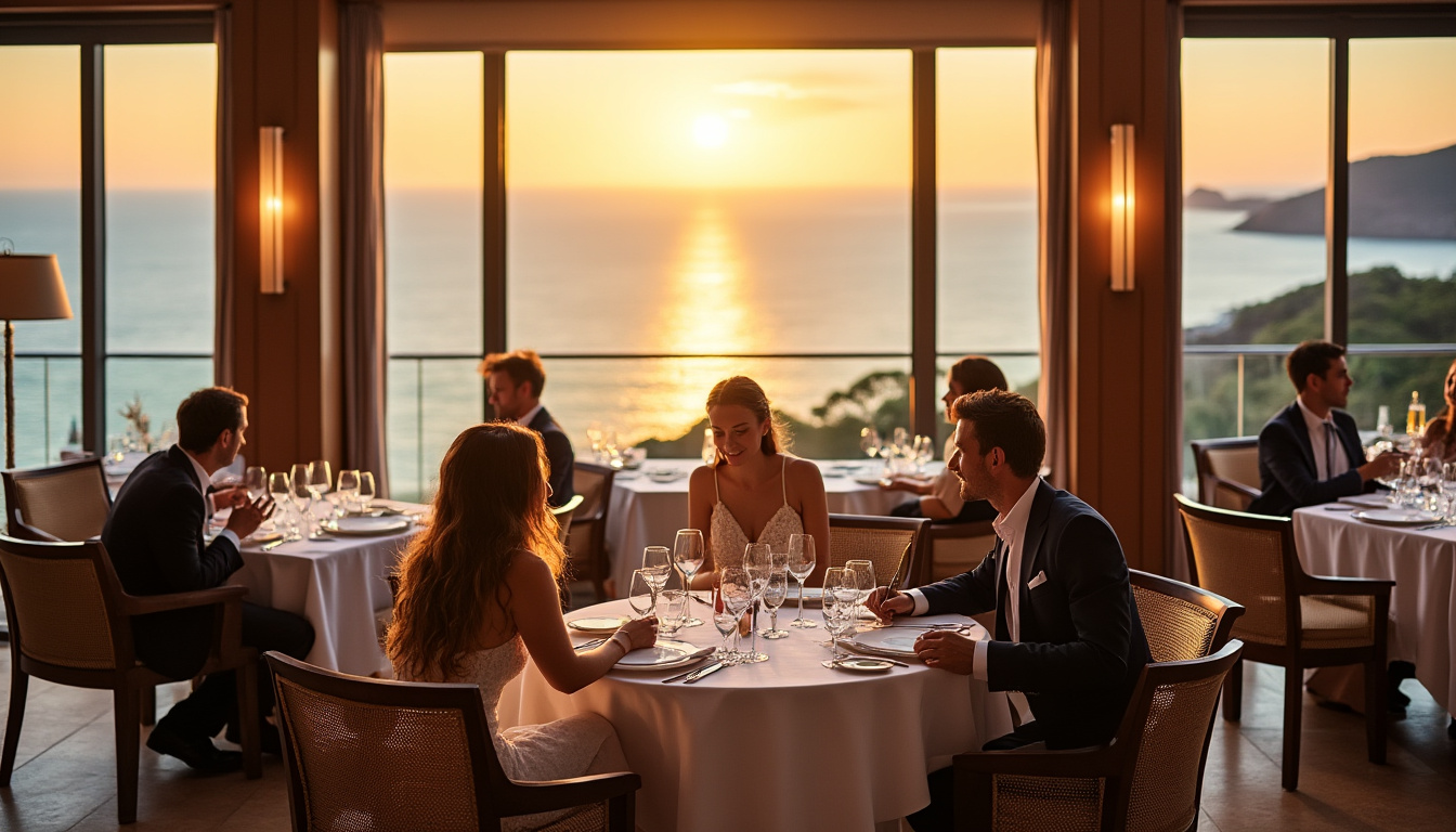 découvrez notre sélection d’hôtels offrant une table marine remarquable : dégustez des fruits de mer frais, poissons raffinés et spécialités locales dans un cadre exceptionnel au bord de l’eau.