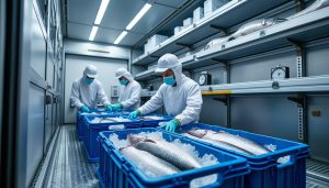 découvrez comment la logistique du froid garantit la fraîcheur et la qualité de la morue durant son transport, avec des solutions adaptées aux exigences de conservation et de distribution dans la chaîne du froid.