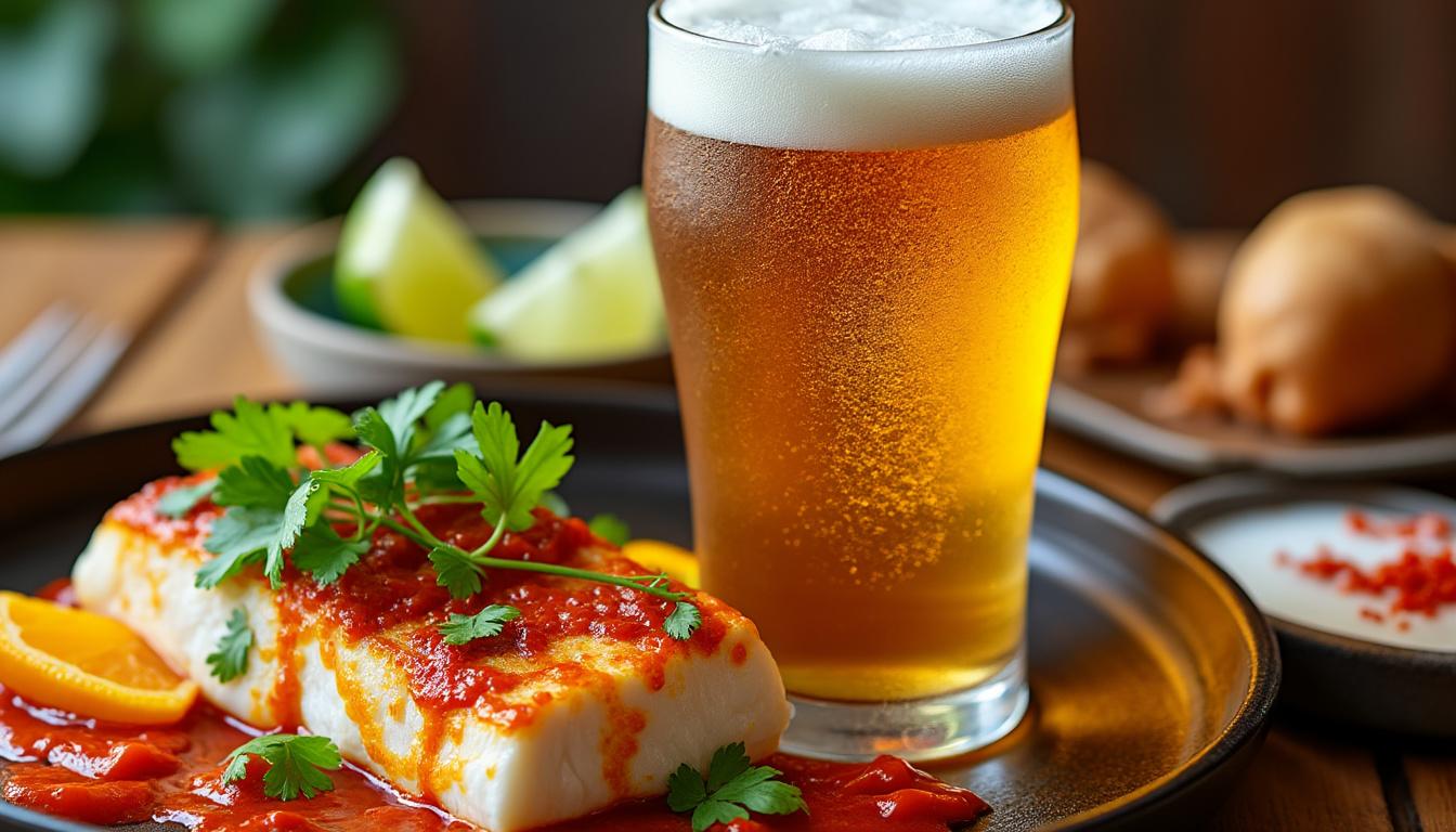 découvrez l'accord parfait entre une ipa riche en amertume et une morue épicée pour une expérience gustative audacieuse et équilibrée.