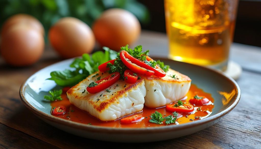 découvrez l'alliance parfaite entre l'ipa et la morue épicée, où l'amertume est subtilement équilibrée pour une expérience gustative unique.