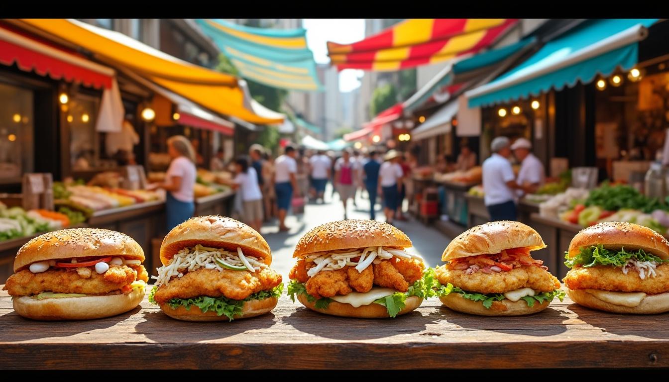 découvrez les sandwichs à la morue du monde entier, une expérience de street food savoureuse et authentique qui ravira vos papilles.