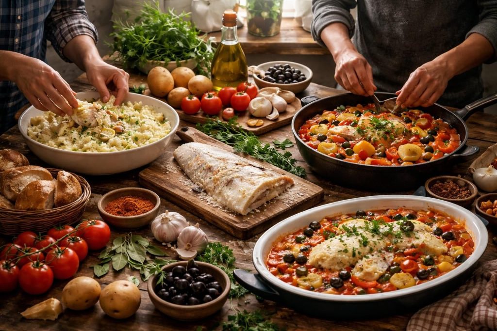 découvrez comment préparer un festin de morue économique avec des recettes traditionnelles du portugal, de norvège et d'espagne, alliant saveurs authentiques et budget maîtrisé.