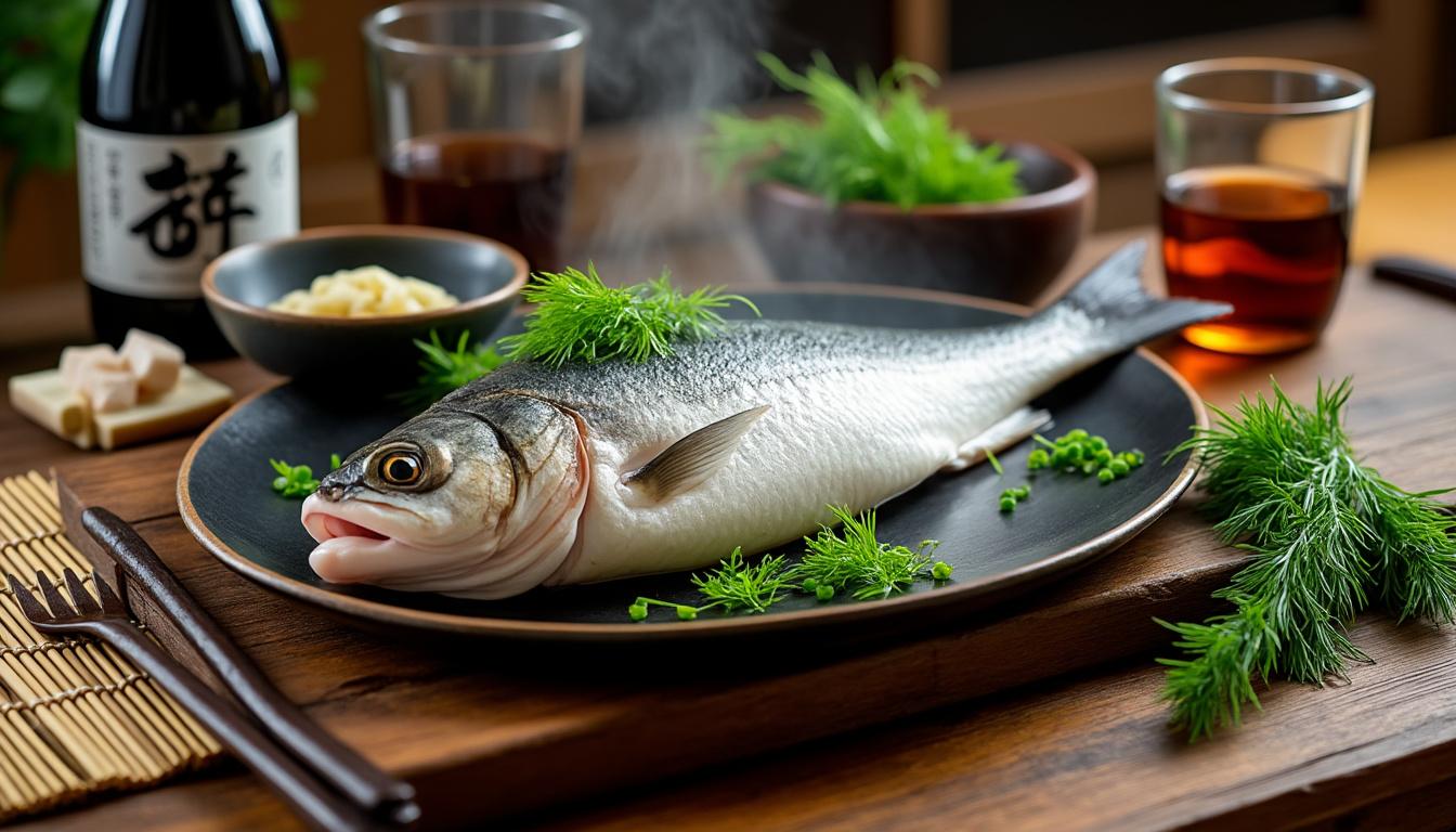 découvrez l'alliance parfaite du saké et de la morue vapeur, un duo qui sublime l'umami pour une expérience gustative unique et raffinée.