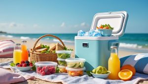 découvrez nos conseils pour organiser un pique-nique bord de mer réussi en maîtrisant la logistique du froid et en gardant vos aliments frais toute la journée.